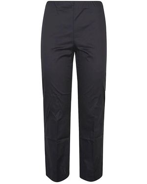 Liviana Conti Straight Trousers - Blue