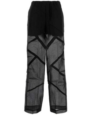 Co. Straight Pants - Black