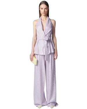 Twentyfourhaitch Wide Trousers - Purple