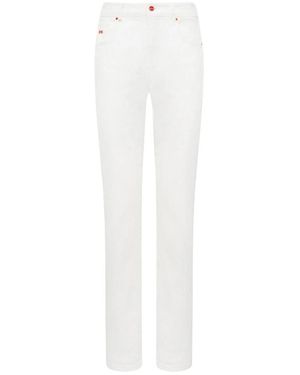 Kiton Slim-Fit Jeans - Blanco