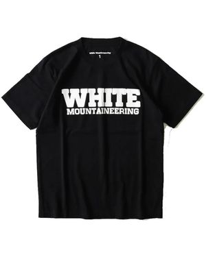 White Mountaineering T-Shirts - Black