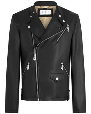 Philipp Plein Light Jackets - Negro