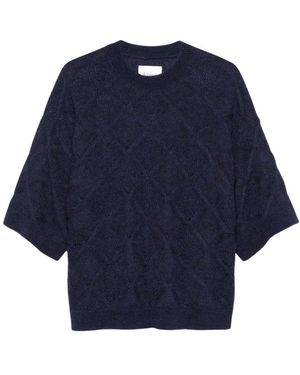 Alchemist Round-Neck Knitwear - Azul
