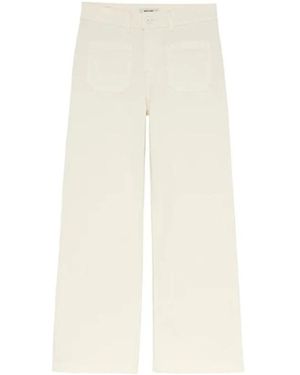 Five Jeans Lucia Wide Broeken - Naturel