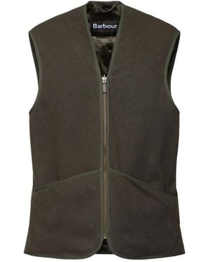 Barbour Jassen ,Groen ,Polyester Warm Pile Zip-In Liner