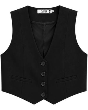 Please Vests - Negro
