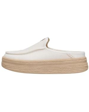 HEYDUDE Mules - White