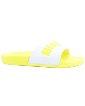 Blauer S0Palm01-Flu Ciabatta - Geel