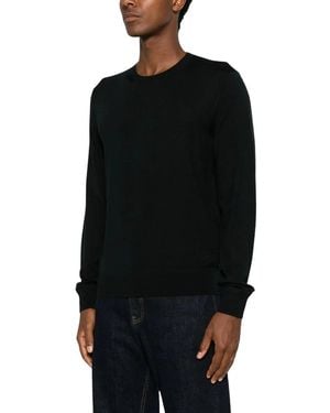 Tom Ford Fein Gestrickter Pullover Mit Rundhalsausschnitt - Schwarz