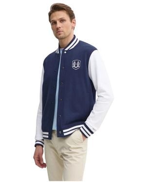 Hackett Zip-Through Sweatshirt - Blauw