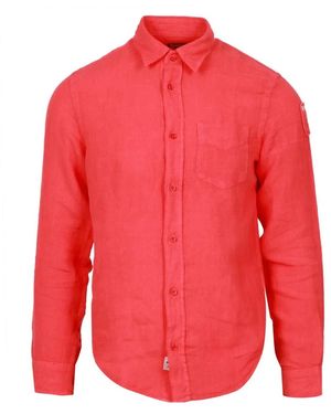 Blauer Casual Shirts - Rojo