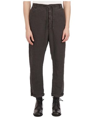 Poeme Bohemien Slim-Fit Trousers - Gris