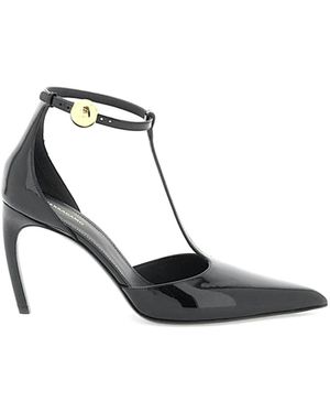 Ferragamo Court Shoes - Black