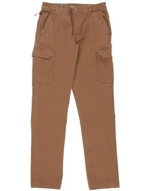 Columbia Straight Trousers - Brown