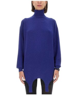 Saint Laurent Cashmere Knitwear - Blue