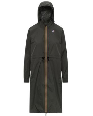 K-Way Jassen ,Groen ,Nylon Le Vrai 4.0 Delia - Zwart