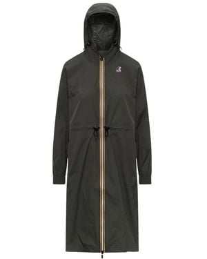 K-Way Jassen ,Groen ,Nylon Le Vrai 4.0 Delia - Zwart