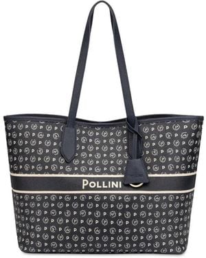 Pollini Tote Bags - Nero