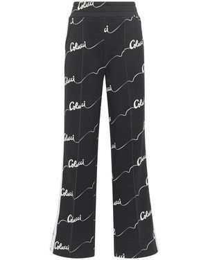 carlo colucci Wide-Leg Joggers - Grey