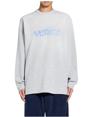 ERL Long Sleeve Tops - Blauw