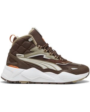 PUMA Lace-Up Boots - Brown