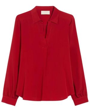 iBlues Overhemden ,Rood ,Nasco Blouse