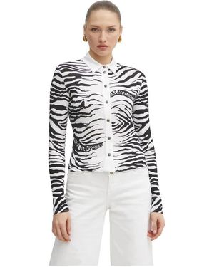 Versace Jeans Couture Overhemden ,Veelkleurig ,Shirt - Wit