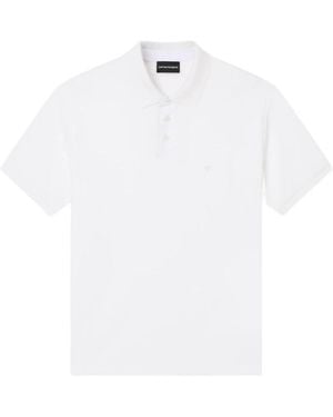 Emporio Armani Polo Shirts - White