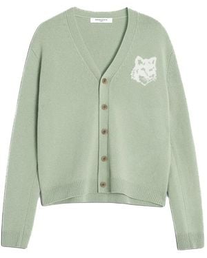 Maison Kitsuné Cardigans - Green
