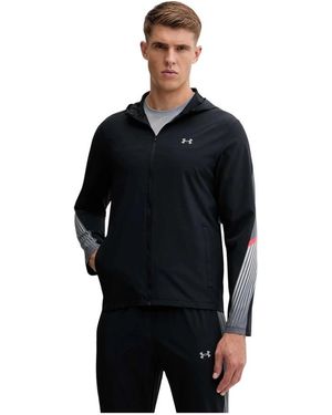 Under Armour Velociti Storm Kapuzenjacke - Schwarz