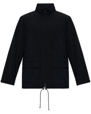 Emporio Armani Jas Met Zakken - Blauw