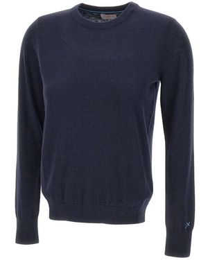 Sun 68 Round-Neck Knitwear - Azul