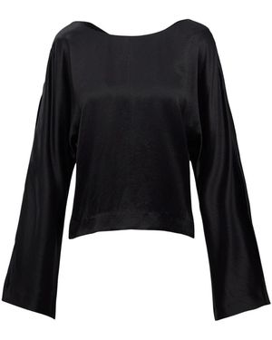 Wakakuu Icons Blouses - Zwart