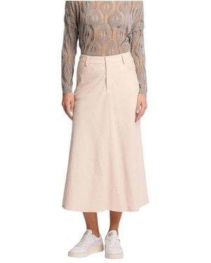Kocca Midi Skirts - Natural