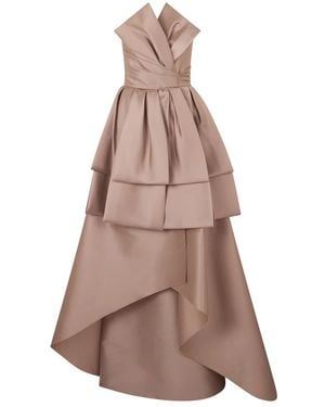 Alberta Ferretti Gowns - Brown