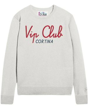 MC2 Saint Barth Jersey Mujer New Queen Estampado, Mujer, Talla - Gris
