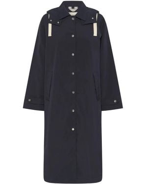 Part Two Satinapw Outerwear - Blau
