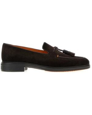 Santoni Loafers - Zwart