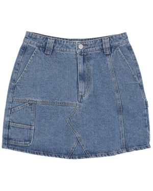 Obey Denim Zimmermann Rock - Blau