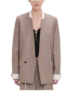 Victoria Beckham Blazers - Brown