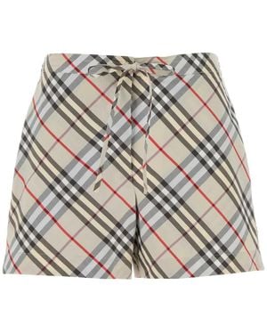 Burberry Short Shorts - Grey