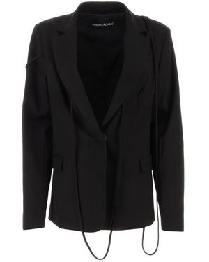 ANDREA ADAMO Blazers - Black