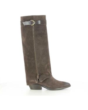 Julie Dee Aw430 Hoge Laarzen - Bruin