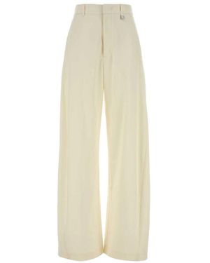 GIUSEPPE DI MORABITO Wide Trousers - Natural