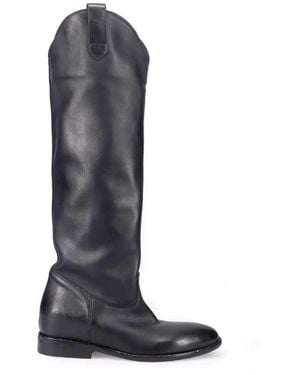 Strategia High Boots - Blue