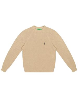 GARMENT WORKSHOP Round-Neck Knitwear - Natural