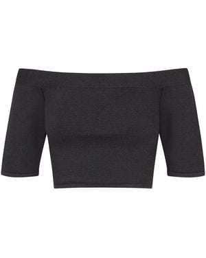 Cortana Round-Neck Knitwear - Black