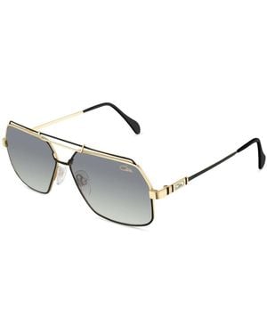 Cazal Schwarz Stilvolle Sonnenbrille - Mettallic