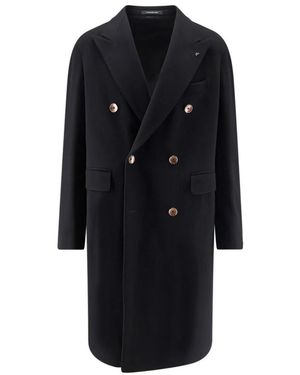 Tagliatore Double-Breasted Coats - Nero
