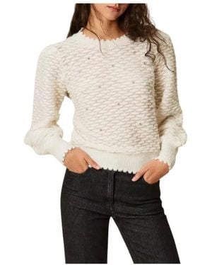 Twinset Round-Neck Knitwear - Neutre